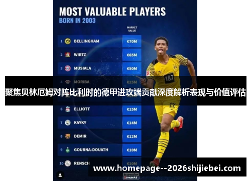 聚焦贝林厄姆对阵比利时的德甲进攻端贡献深度解析表现与价值评估 聚焦贝林厄姆对阵比利时的德甲进攻端贡献深度解析表现与价值评估
